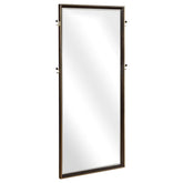 Tampa Furniture Outlet - Coaster - Durango 80-inch Standing Floor Mirror Smoked Peppercorn - 223270