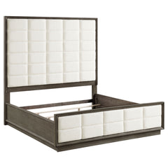 Tampa Furniture Outlet - Coaster - Durango 80-inch Eastern King Panel Bed Taupe Oak - 223271KE