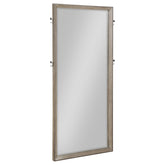 Tampa Furniture Outlet - Coaster - Durango 80-inch Standing Floor Mirror Washed Oak - 223280