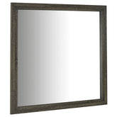 Tampa Furniture Outlet - Coaster - Wright Dresser Mirror Brown Oak - 223344