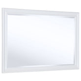 Tampa Furniture Outlet - Coaster - Bexhill Dresser Mirror White - 223474