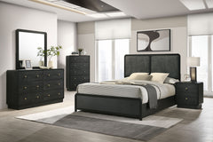 Tampa Furniture Outlet - Coaster - Cavelle 5-piece Queen Bedroom Set Black - 223661Q-S5
