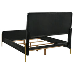 Arini 4-piece Eastern King Bedroom Set Cream and Black
