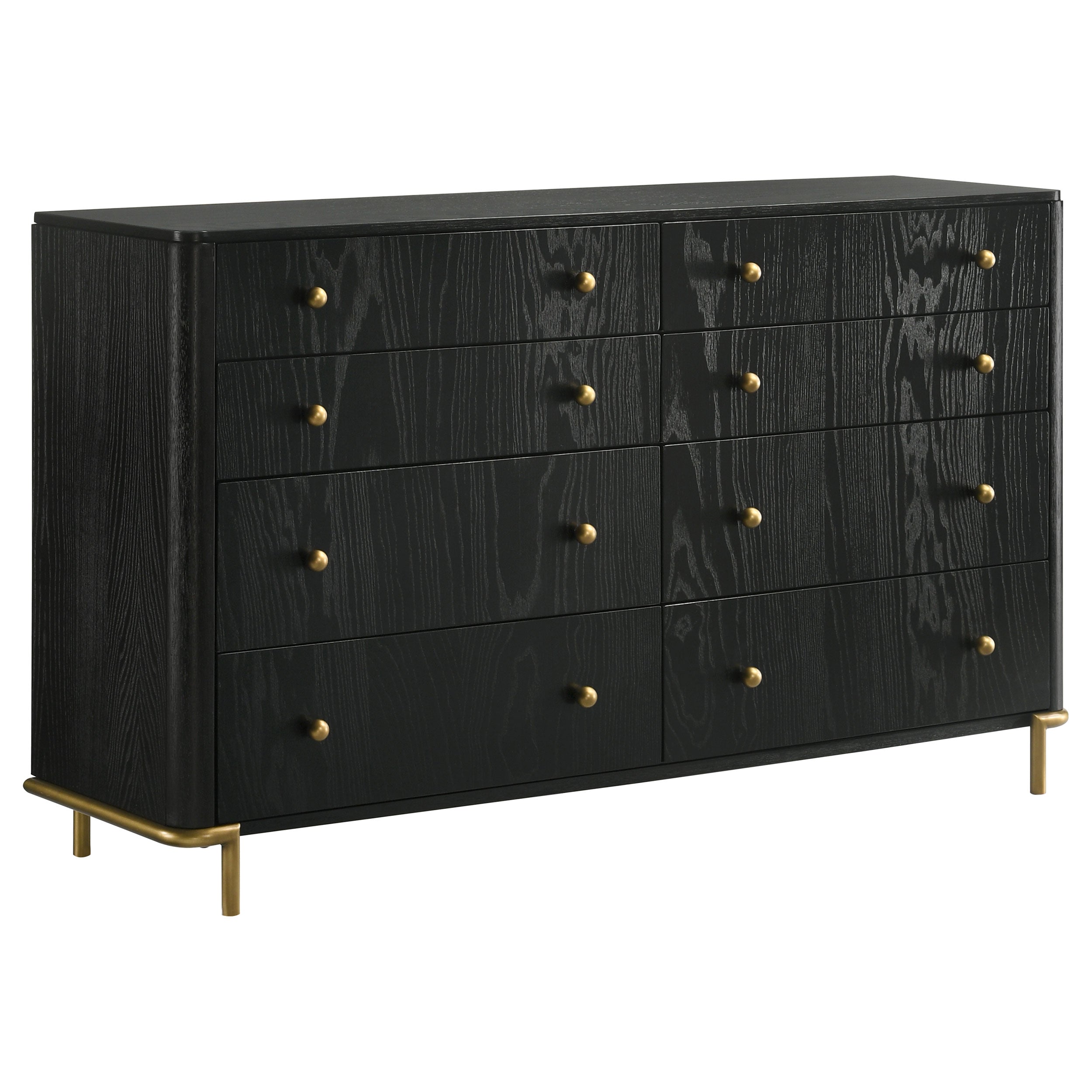 Tampa Furniture Outlet - Coaster - Arini 8-drawer Dresser Black - 224333