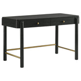Tampa Furniture Outlet - Coaster - Arini 2-drawer Vanity Desk Makeup Table Black - 224337