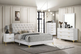 Tampa Furniture Outlet - Coaster - Kendall 5-piece Queen Bedroom Set White - 224401Q-S5