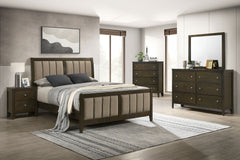 Tampa Furniture Outlet - Coaster - Wilkes 5-piece Eastern King Bedroom Set Dark Cocoa - 224421KE-S5