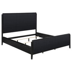 Tampa Furniture Outlet - Coaster - Brookmead Wood California King Panel Bed Black - 224711KW
