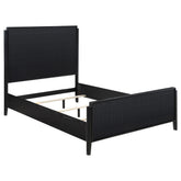 Tampa Furniture Outlet - Coaster - Brookmead Wood Queen Panel Bed Black - 224711Q