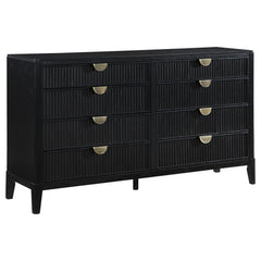 Tampa Furniture Outlet - Coaster - Brookmead 8-drawer Dresser Black - 224713