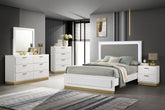 Tampa Furniture Outlet - Coaster - Caraway 5-piece Queen Bedroom Set White - 224771Q-S5