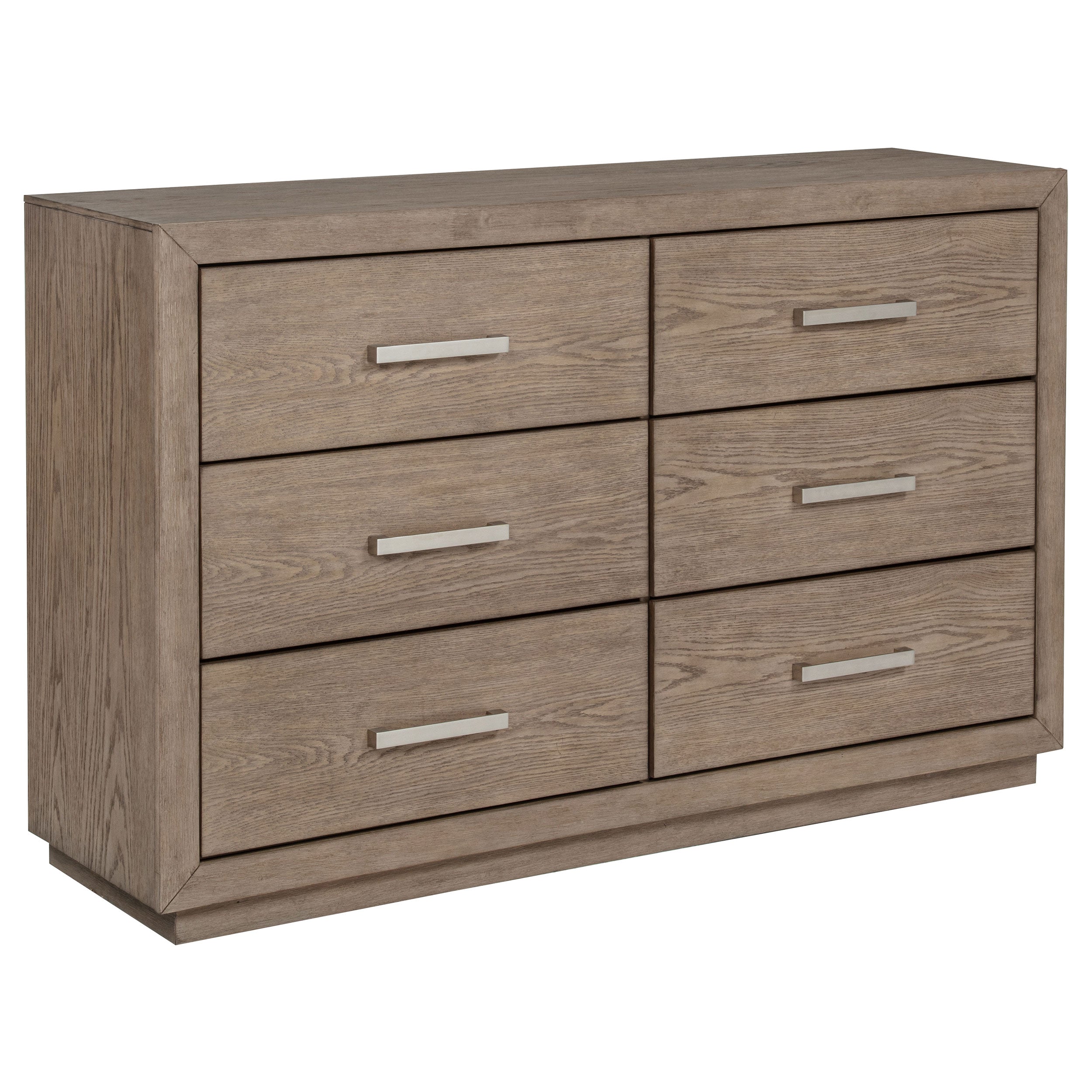 Tampa Furniture Outlet - Coaster - Kenora 6-drawer Dresser Barley Brown - 224853
