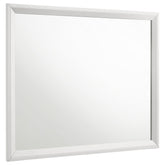 Tampa Furniture Outlet - Coaster - Sonora Dresser Mirror White - 224864