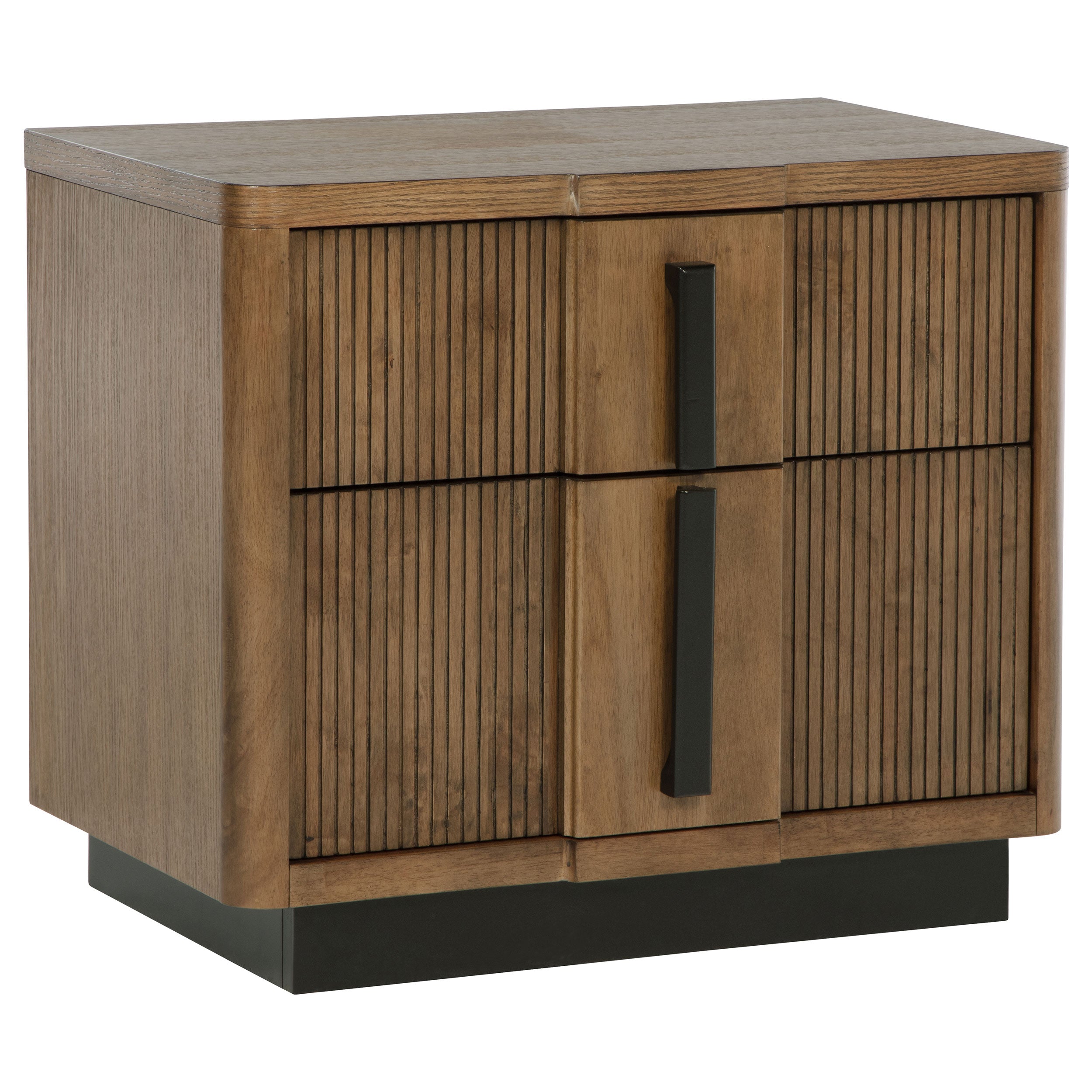 Tampa Furniture Outlet - Coaster - Terrace 2-drawer Nightstand Bedside Table Ash Brown - 224902