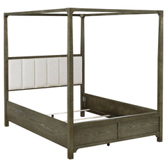 Gran Park 4-piece Queen Bedroom Set Dark Cocoa