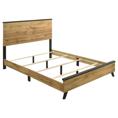 Tampa Furniture Outlet - Coaster - Kaywood 52-inch Eastern King Panel Bed Natural Pine - 225001KE