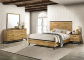 Tampa Furniture Outlet - Coaster - Kaywood 4-piece Queen Bedroom Set Natural Pine - 225001Q-S4