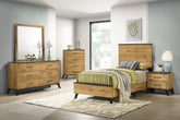 Tampa Furniture Outlet - Coaster - Kaywood 5-piece Twin Bedroom Set Natural Pine - 225001T-S5