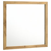 Tampa Furniture Outlet - Coaster - Kaywood Dresser Mirror Natural Pine - 225004