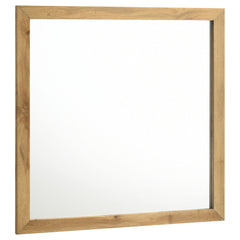 Tampa Furniture Outlet - Coaster - Kaywood Dresser Mirror Natural Pine - 225004
