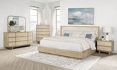 Tampa Furniture Outlet - Coaster - Kailani 5-piece Queen Bedroom Set Beige Oak - 225041Q-S5