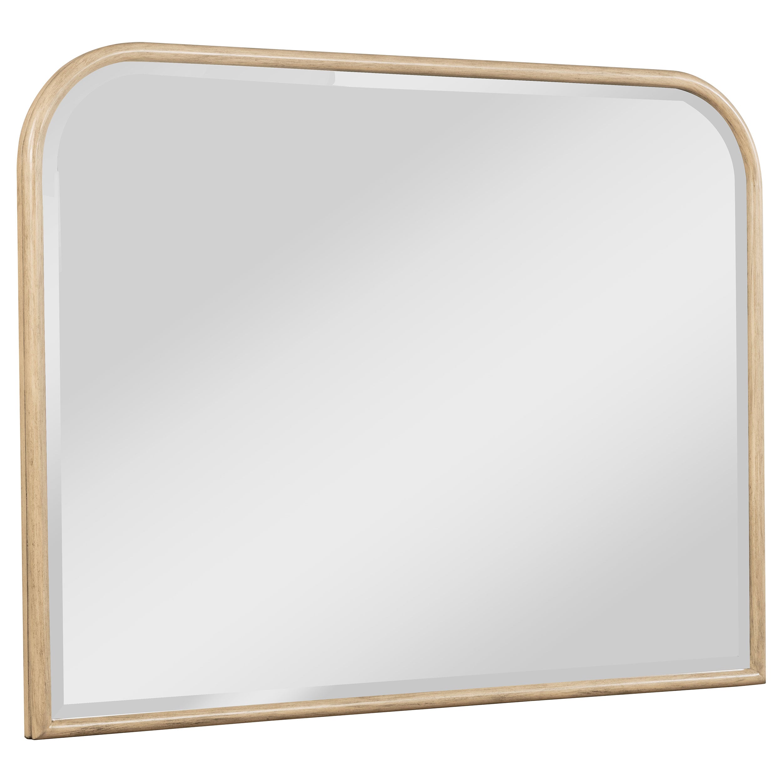 Tampa Furniture Outlet - Coaster - Kailani Dresser Mirror Beige Oak - 225044
