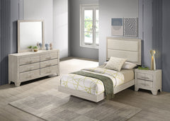 Tampa Furniture Outlet - Coaster - Trenton 4-piece Twin Bedroom Set Rustic Cream - 225061T-S4