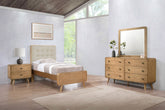 Tampa Furniture Outlet - Coaster - Robyn 4-piece Twin Bedroom Set Light Ash - 225091T-S4