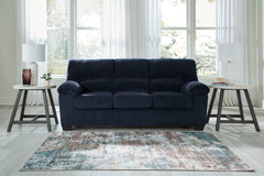 Tampa Furniture Outlet Lutz - Ashley Furniture - SimpleJoy Living Room - Sofa / Navy - 2420538
