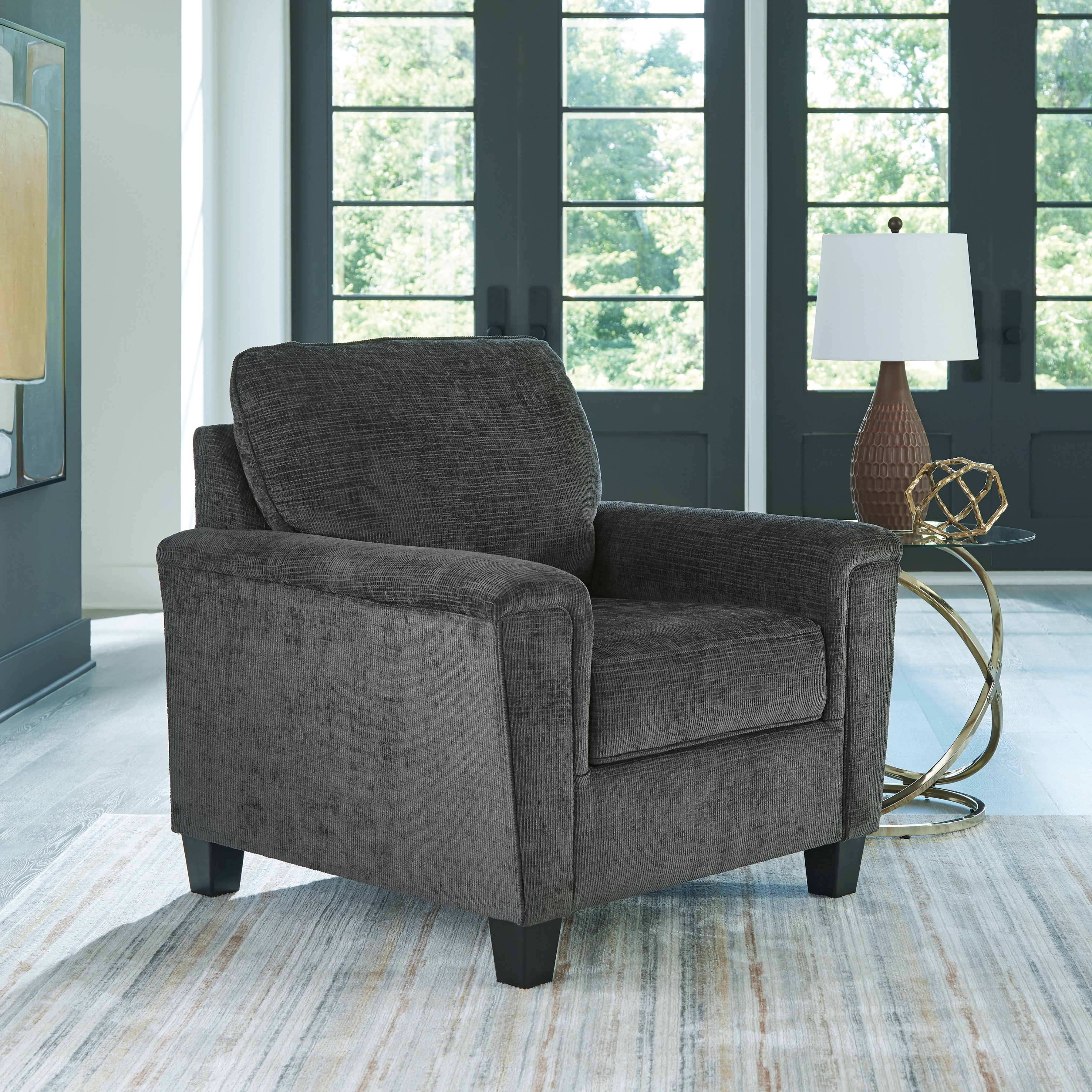 Tampa Furniture Outlet Lutz - Ashley Furniture - Erinslane Living Room - Chair / Dusk - 2520620