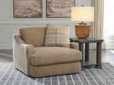 Tampa Furniture Outlet Lutz - Ashley Furniture - ChloeeAnne Living Room - Chair and a Half - 2550523