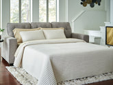 Tampa Furniture Outlet Lutz - Ashley Furniture - Larimer Living Room - Queen Sofa Sleeper / Iron - PC2920439