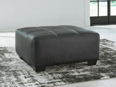 Tampa Furniture Outlet Lutz - Ashley Furniture - Brixley Pier Living Room - Oversized Accent Ottoman / Graphite - 2990608
