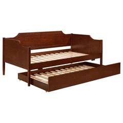 Tampa Furniture Outlet - Coaster - Redding Wood Twin Daybed With Trundle Cherry - 300687