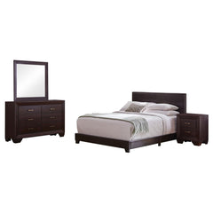 Tampa Furniture Outlet - Coaster - Dorian 4-piece California King Bedroom Set Dark Cocoa - 300762KW-S4