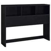 Tampa Furniture Outlet - Coaster - Westpark 49-inch Queen Bookcase Headboard Black - 315851Q