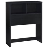 Tampa Furniture Outlet - Coaster - Westpark 49-inch Twin Bookcase Headboard Black - 315851T