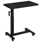 Tampa Furniture Outlet - Coaster - Westpark Height Adjustable Mobile Bedroom C-Table Black - 315856