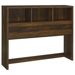 Tampa Furniture Outlet - Coaster - Westpark 49-inch Queen Bookcase Headboard Dark Pine - 315881Q