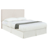 Tampa Furniture Outlet - Coaster - Kosmo Upholstered King Panel Headboard Sand - 315993K