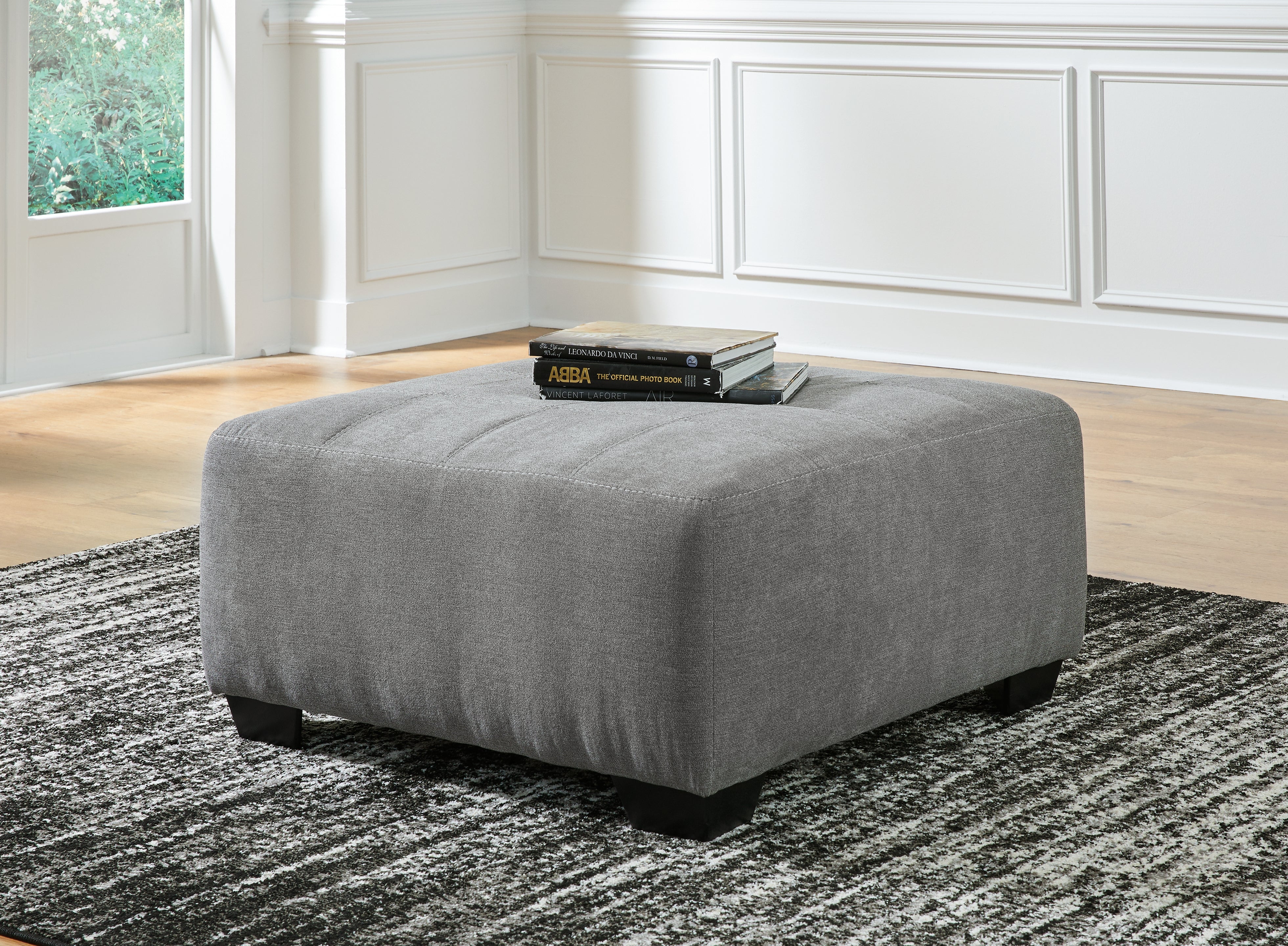 Tampa Furniture Outlet Lutz - Ashley Furniture - Birkdale Court Living Room - Oversized Accent Ottoman / Gray - 3240208