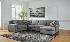 Tampa Furniture Outlet Lutz - Ashley Furniture - Birkdale Court Sectional - LAF 3-Piece Sectional with Chaise / Gray - 32402S2