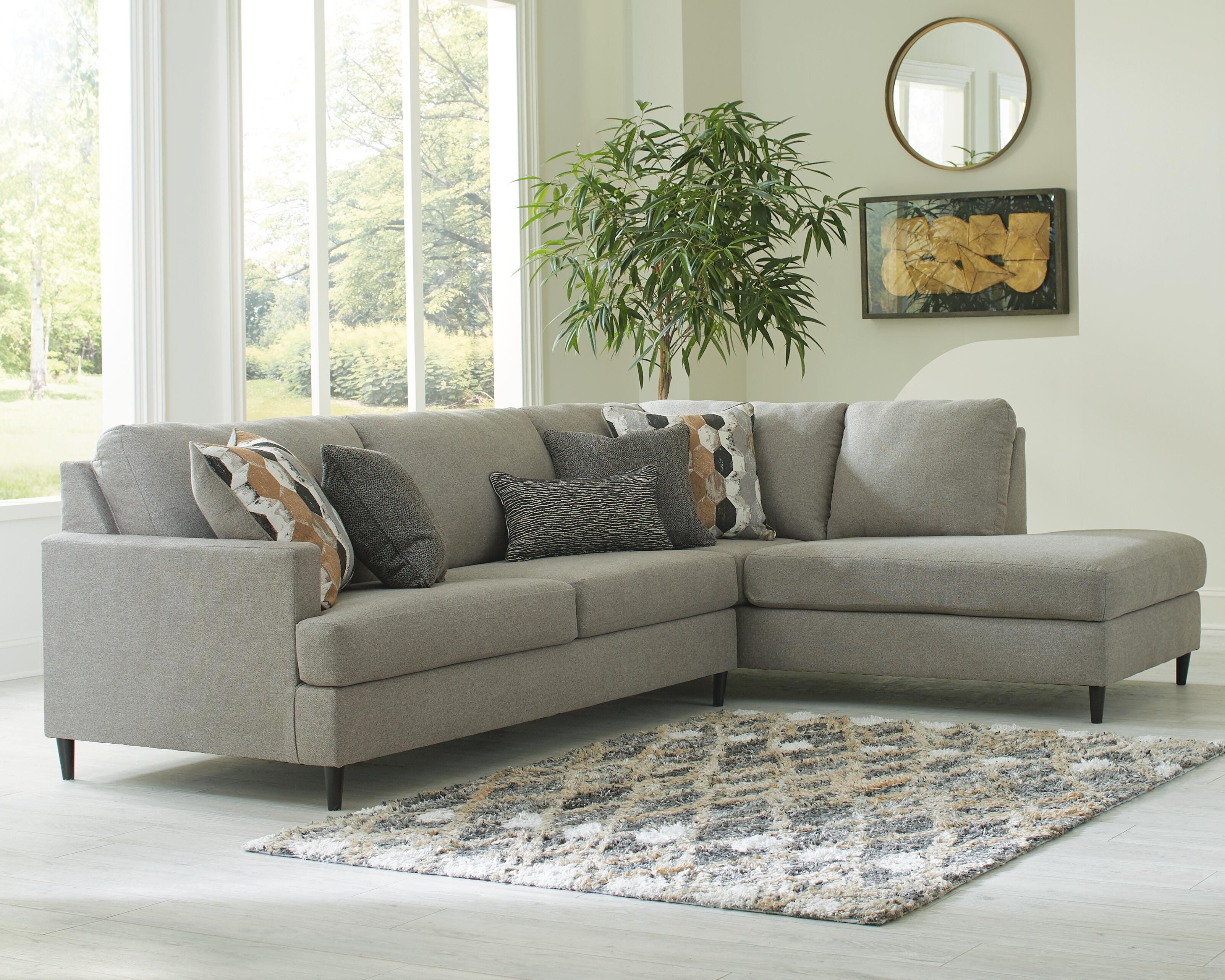 Tampa Furniture Outlet Lutz - Ashley Furniture - Santasia Sectional - LAF 2-Piece Sectional with Chaise - 33301S1