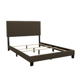 Tampa Furniture Outlet - Coaster - Boyd Upholstered Queen Panel Bed Charcoal - 350061Q