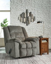 Tampa Furniture Outlet Lutz - Ashley Furniture - Kegler Living Room - Rocker Recliner / Putty - 4450425