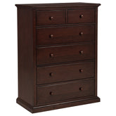 Tampa Furniture Outlet - Coaster - Sumerlin 6-drawer Bedroom Chest of Drawers Cappuccino - 460595CAP