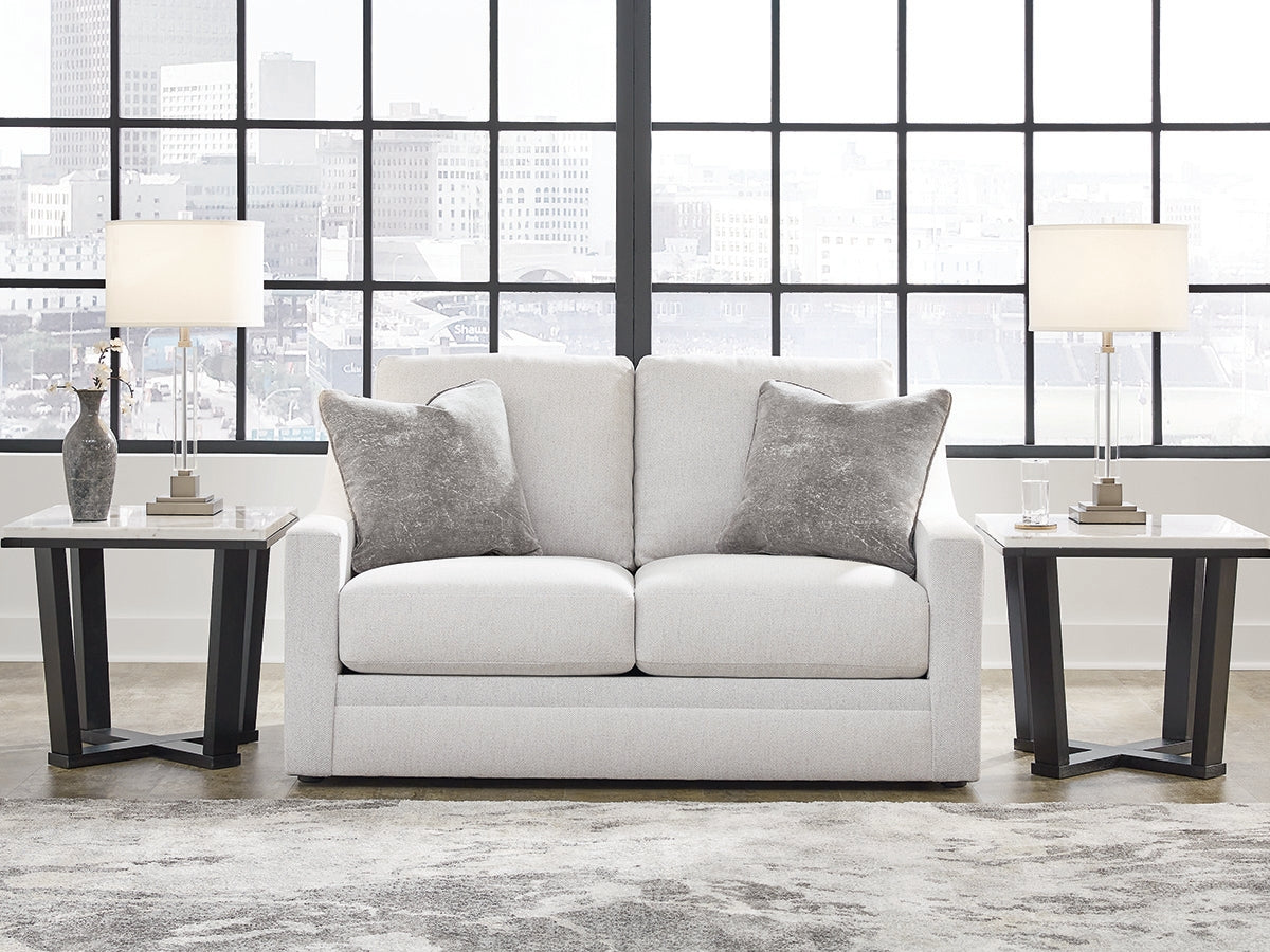 Tampa Furniture Outlet Lutz - Ashley Furniture - Maitelynn Living Room - Loveseat / Chalk - 4820235