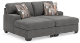 Tampa Furniture Outlet Lutz - Ashley Furniture - Clarington Sectional - RAF 2-Piece Super Chaise - PC48405S4