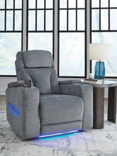 Tampa Furniture Outlet Lutz - Ashley Furniture - Studio Cave Living Room - PWR Recliner/ADJ Headrest / Steel - PC4980213