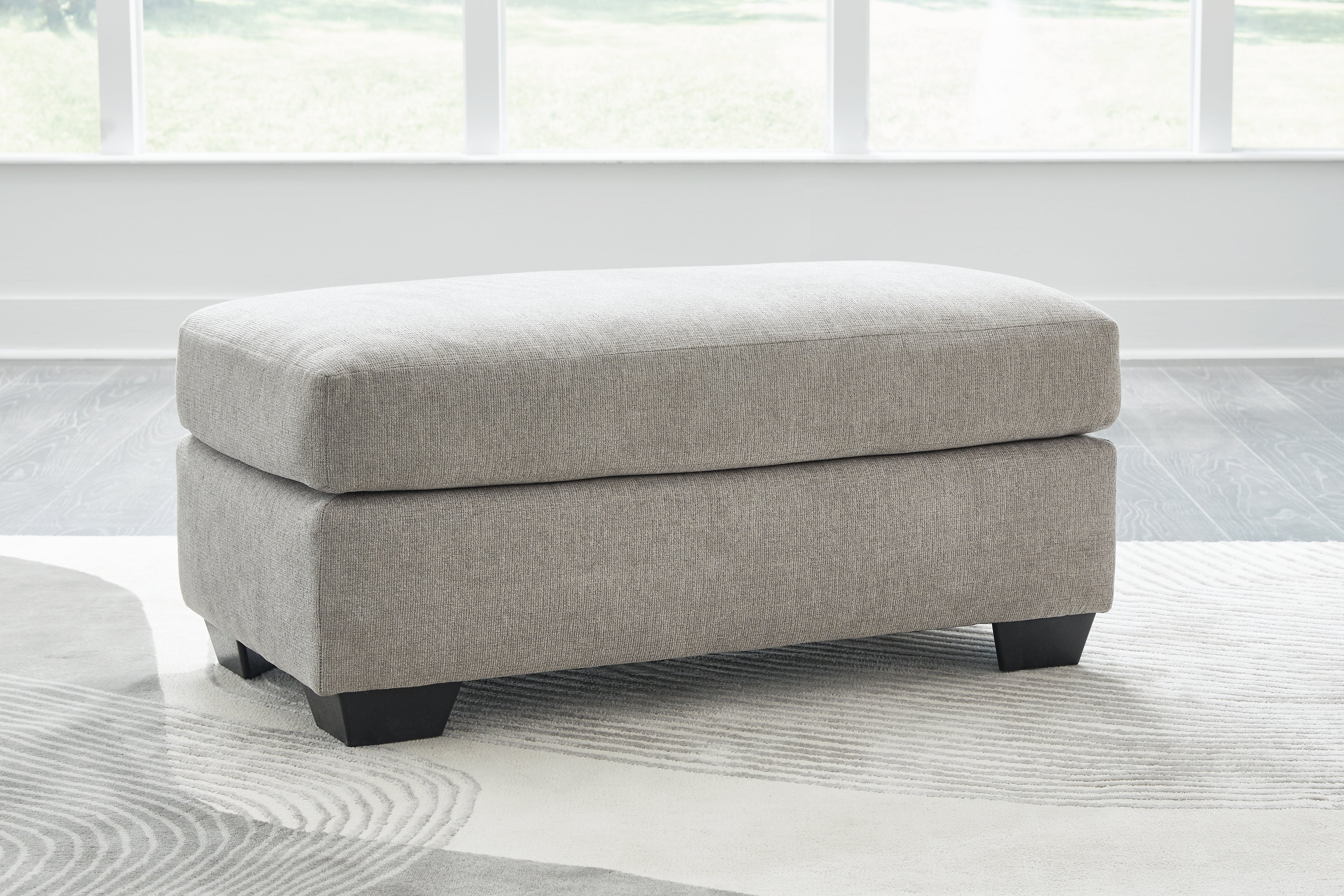 Tampa Furniture Outlet Lutz - Ashley Furniture - Avenal Park Living Room - Ottoman / Flannel - 5080514